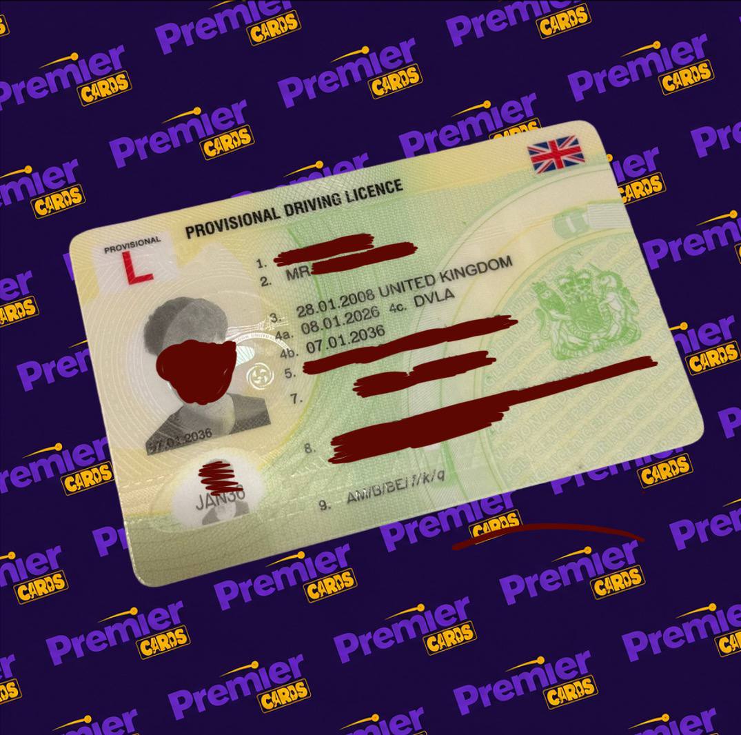 Polycarbonate driving licence
